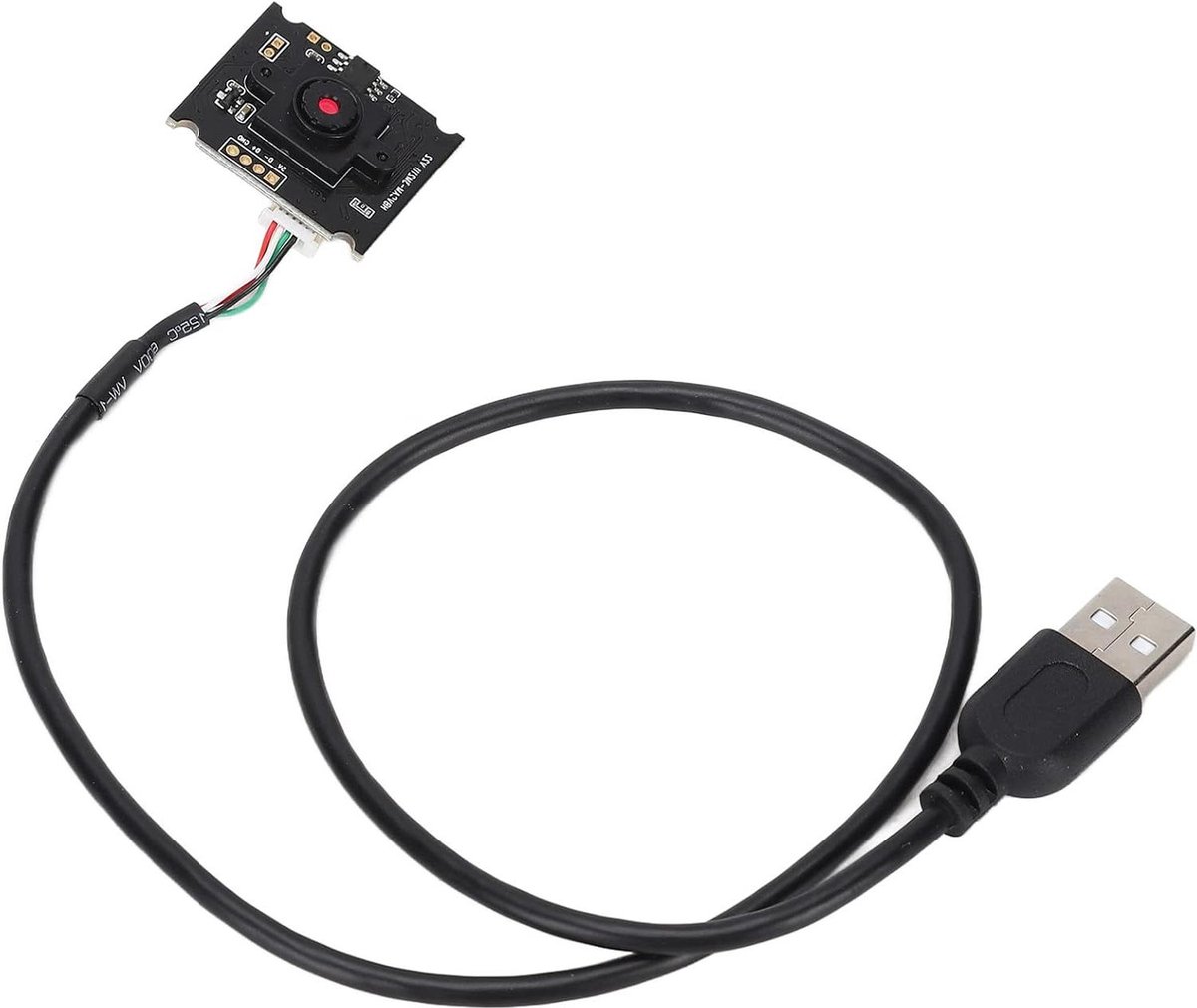 USB Camera Module - HD Sensor Bord - Project Ontwikkeling - Groothoek Handmatige Focus - 3MP Resolutie - Zwart
