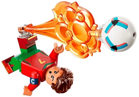 LEGO Editions - Cristiano Ronaldo - Temps forts du football CR 7 Ensemble de construction de football pour enfants - 43012