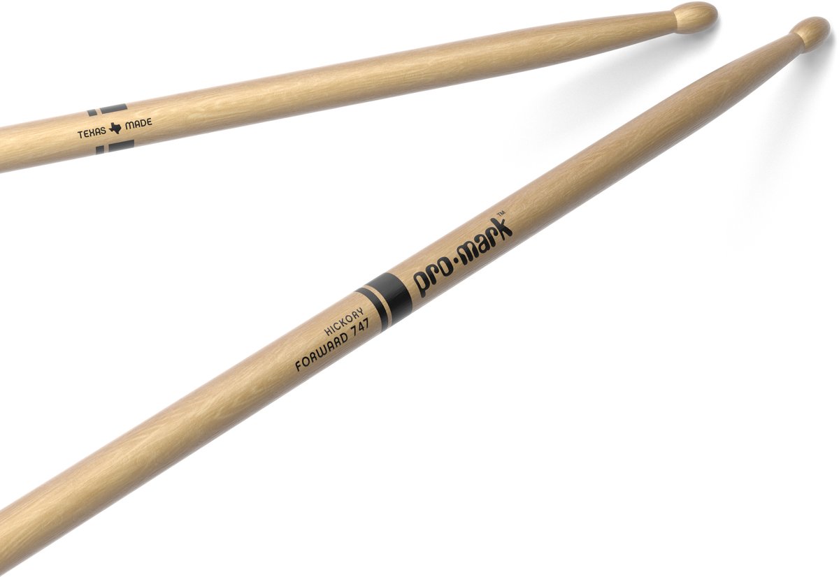 Promark TX747W Classic Forward 747 hickory drumstokken