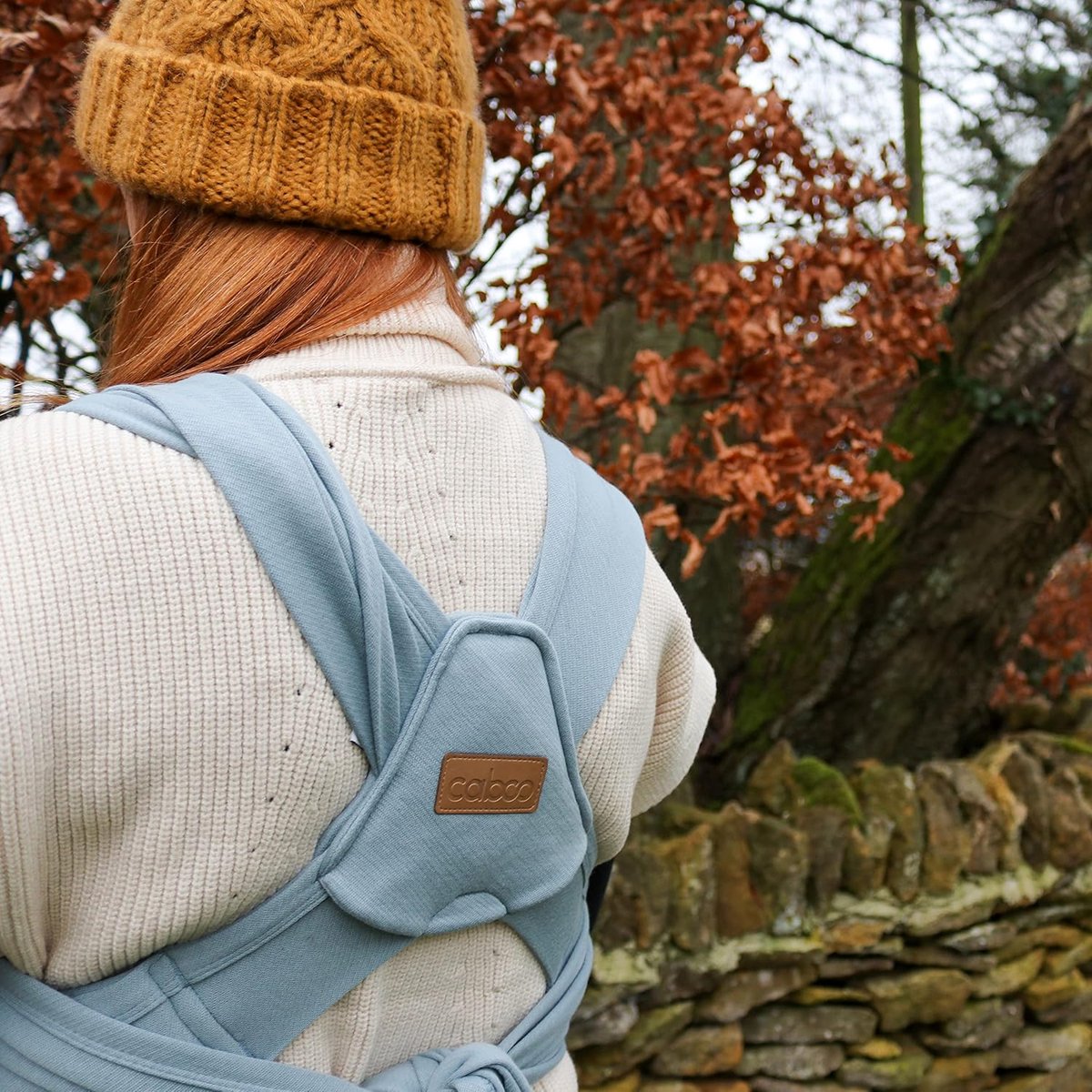 Baby Draagzak - Draagdoek Baby - Comfortabel Dragen - Verstelbaar Ontwerp - Vanaf Geboorte - Salie