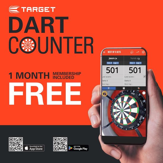 Dartpijlen Set - Wolfraam Darts - Precisie Werpen - Verwisselbare Tips - 18 Gram - Veelkleurig — afbeelding 3