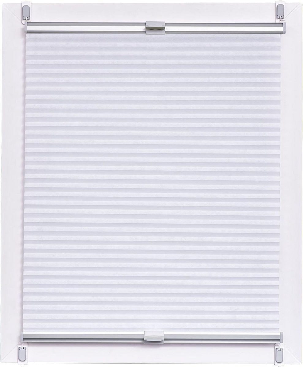 Plissé Gordijn - Honingraat Plissé - Daglicht Reguleren - Montage zonder Boren - 75x150 cm