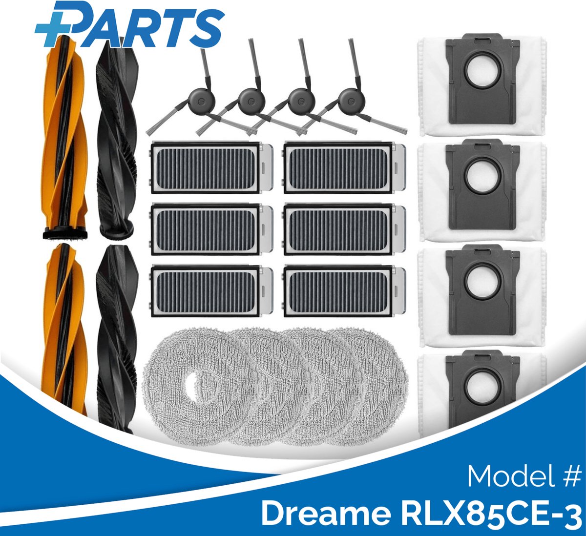 Dreame RLX85CE-3 Onderhoudsset (Plus.Parts® alternatief voor RAK59)