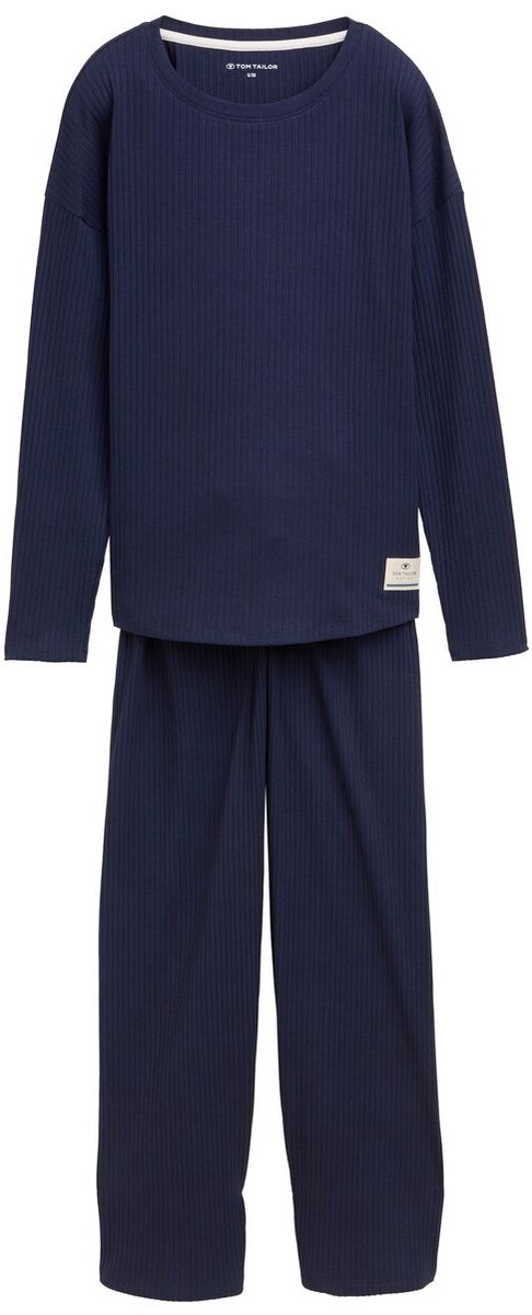 Tom Tailor - Basis pyjamaset - Maat 42 - blue-medium-solid