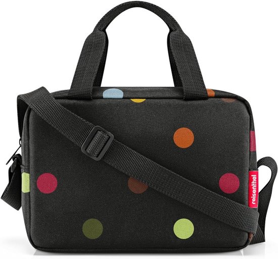 Geïsoleerde Lunchtas - Koeltas To-Go - Eten Meenemen - Met Schouderriem - 445 cm - Veelkleurige Stippen — afbeelding 2