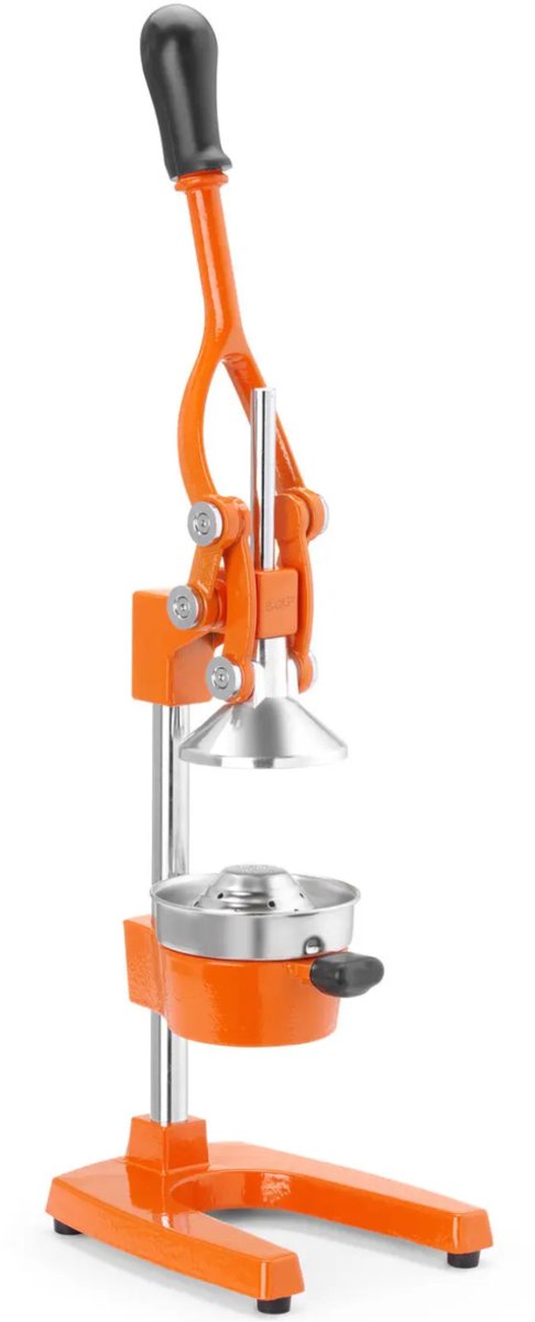 BarUp Citruspers – Hevelmodel – Verchroomd staal – Extra stabiliteit – 510 mm hoog