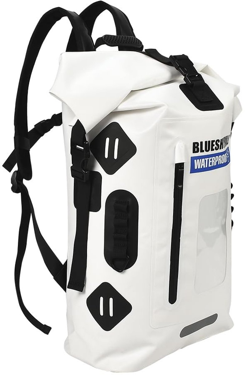 Dailygoods- Rugzak waterdicht 35 liter - Drybag - Duffeltas - Robuuste tas - Rolltop - Krasbestendig materiaal - Waterdichte Tas