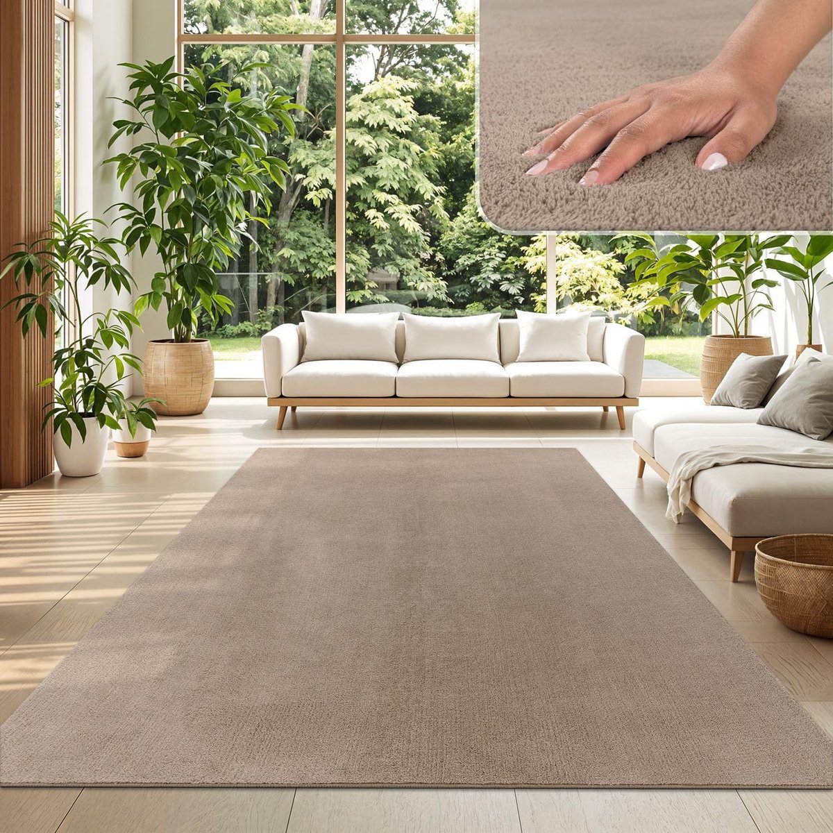 Vloerkleed Kortpolig - Modern Design - Woonkamer Aankleden - Geschikt voor vloerverwarming