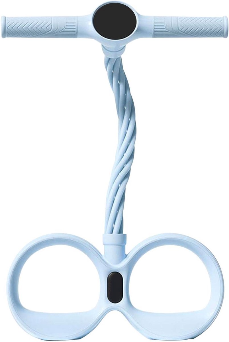 Fitnessapparaat Pedaaltrekker - Thuis Sportschool - Lichaam Trainen - Intelligente Tellers - 60 x 29 cm - Blauw