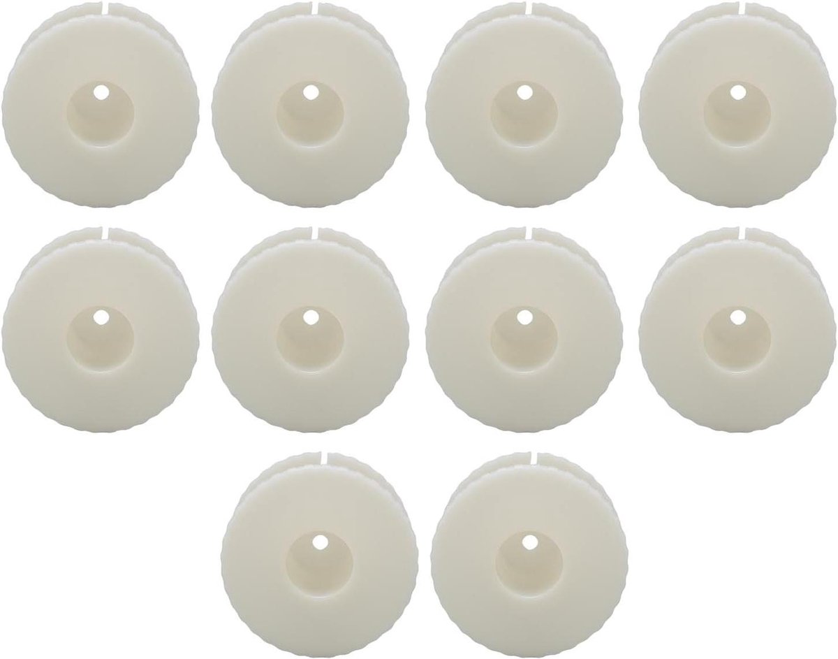 Luidsprekerspoelframes - ABS Spoelen - Audio Projecten - Rond Ontwerp - 10 Stuks - Zwart
