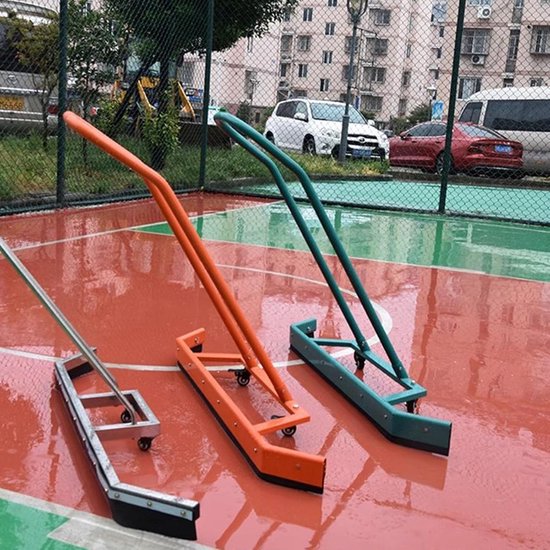 Hof Veger - Waterverwijderaar Droger - Sportvelden Schoonmaken - Soepele Zwenkwielen - 135cm Lengte - Aluminium — afbeelding 2