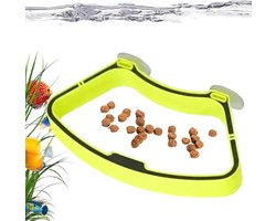 Voederbak Aquarium - Visvoer Houder - Vis Voeren - Verbeterde Waterkwaliteit - 7 x 3 x 1 cm - Sector