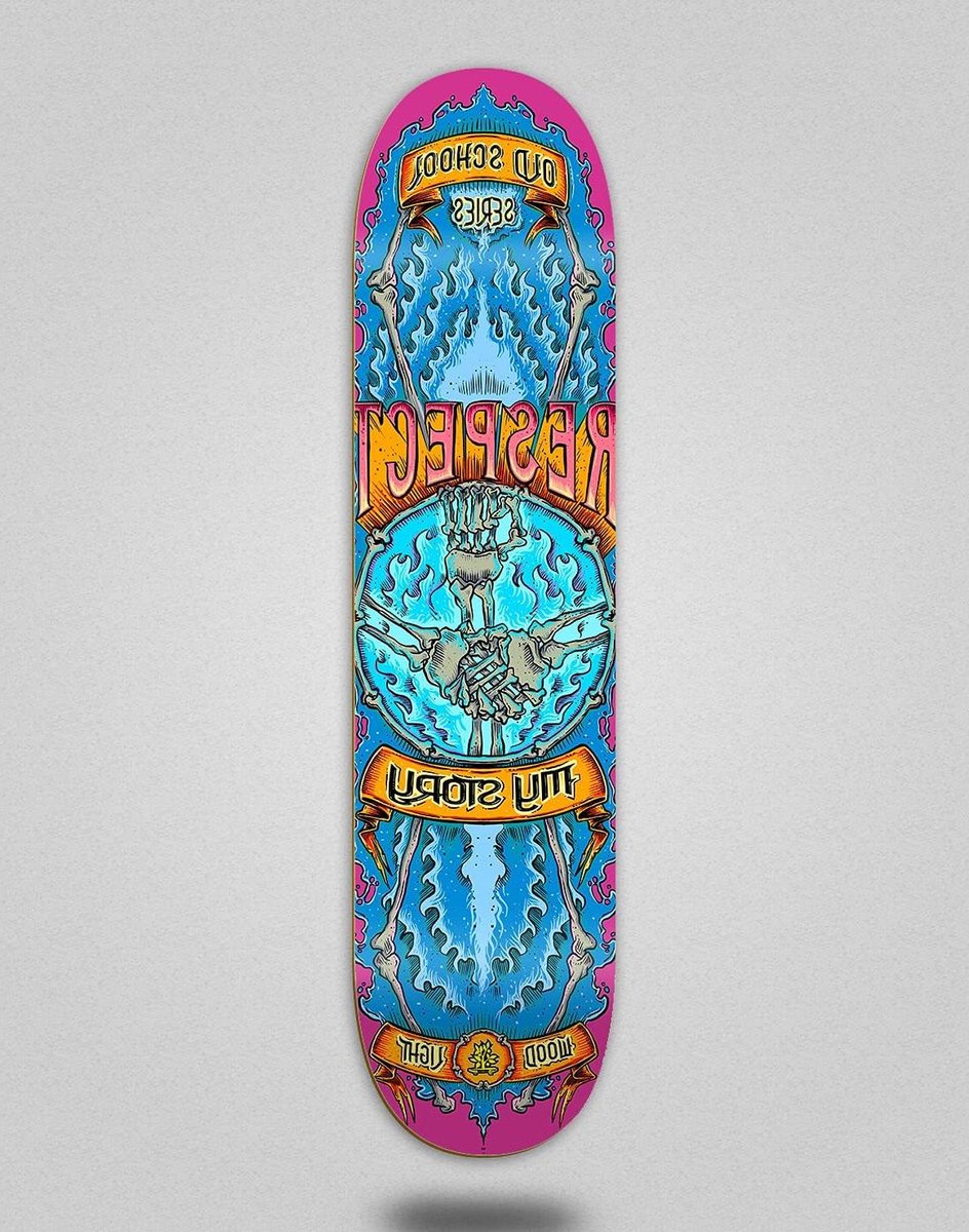 Houten Skateboard Deck Respect Deck Straat Tricks Duurzaam Hout 8.5 Inch