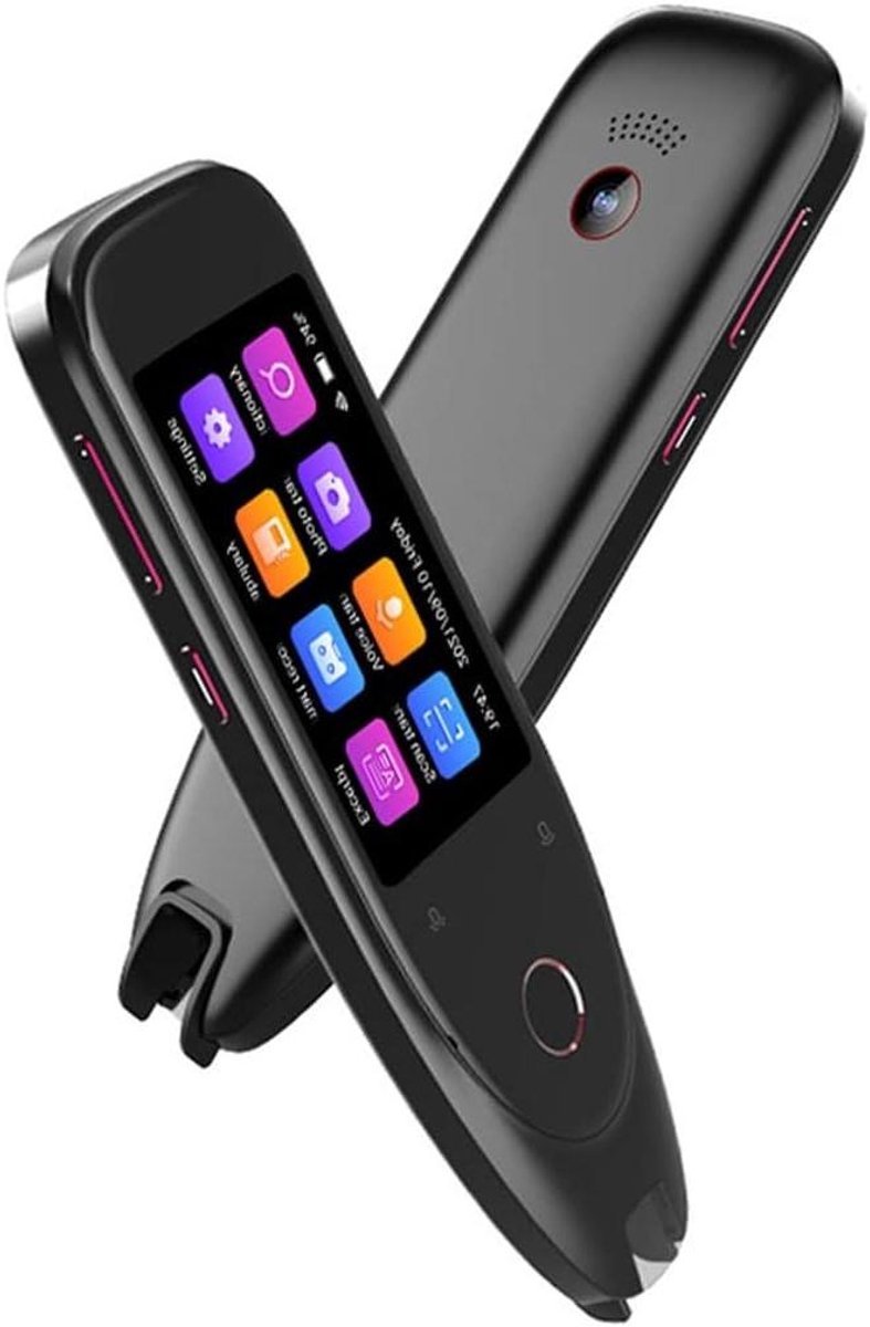 Vertaler Pen - Leespen Scanner - Tekst Vertalen - Offline OCR - 3 Inch Scherm - Zwart
