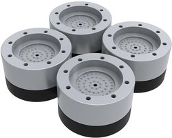 Vibratie Demper voor Wasmachine, Rubber Pads voor Antivibratie, Universele Vibration Dampening, Geluidsreductie en Stabiliteit