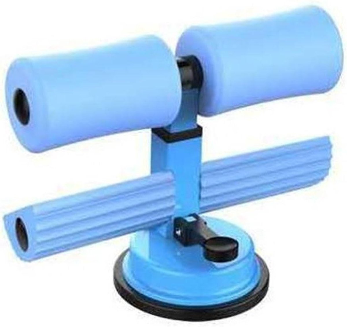 Buikroller Fitness Assistent - Buikspier Trainer - Taille Verstevigen - Krachtige Zuignappen - 30 x 20 x 10 cm - Blauw