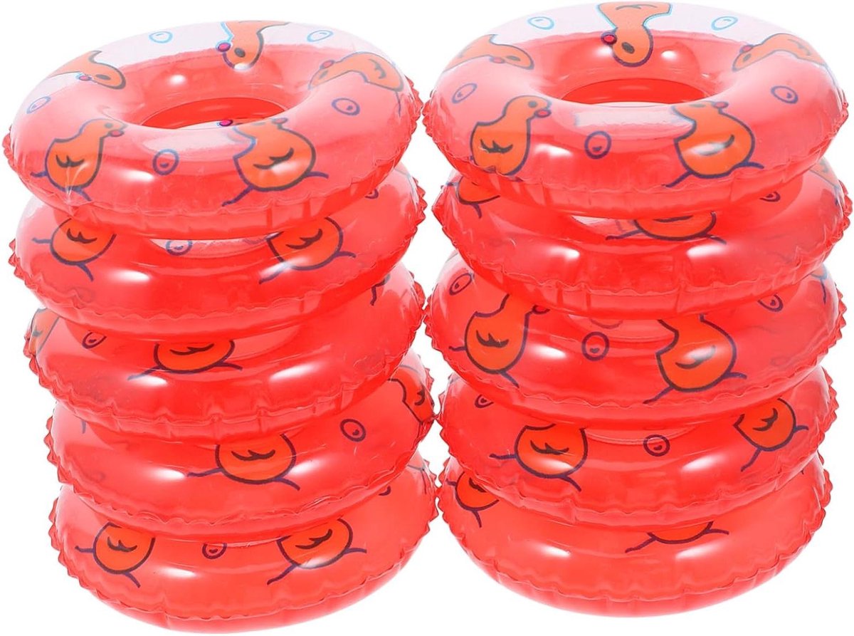 Mini Zwembandjes – Decoratie Zwembandjes – Poppenhuis Decoratie – Hoge Simulatie – 8.5 cm – Rood Mini Zwembandjes – Decoratie Zwembandjes – Poppenhuis Decoratie – Hoge Simulatie – 8.5 cm – Rood
