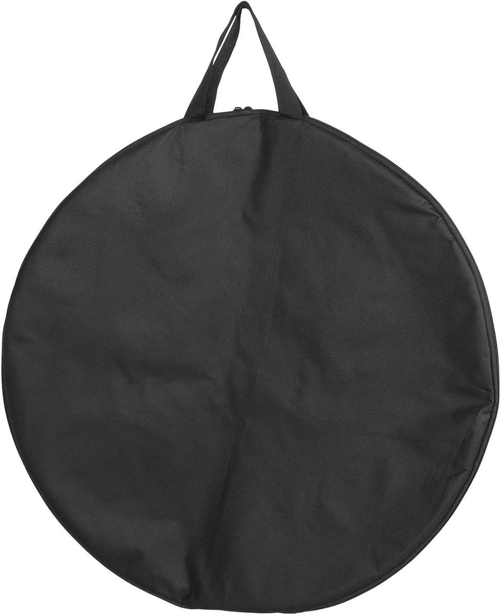 Fietstas Opbergzak - Fietswiel Tas - Fietsaccessoires Opbergen - Stevige Oxford Stof - 70x70cm - Zwart