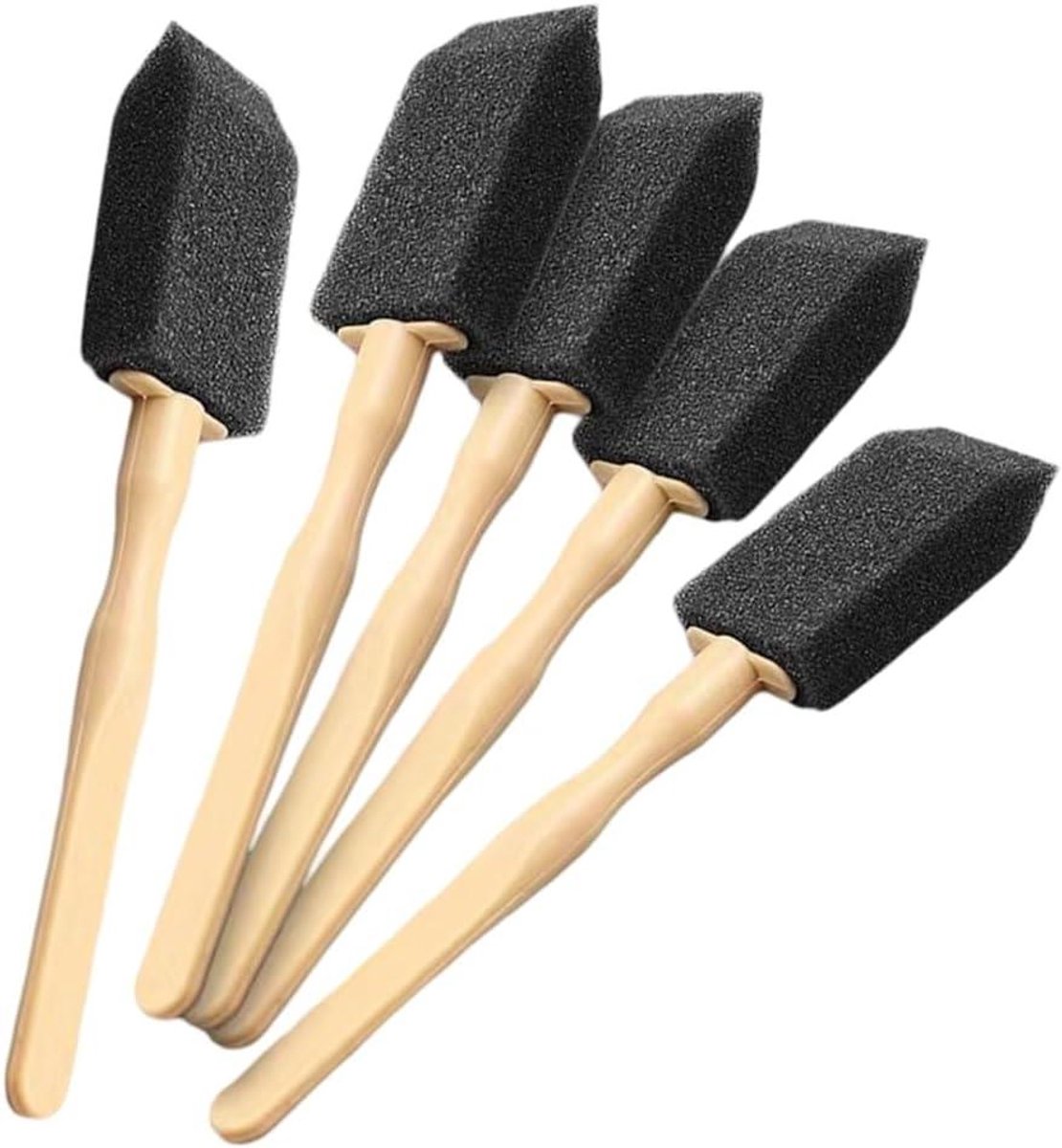 Ventilatie Borstel - Auto Interieur - Auto Reinigen - Universele Pasvorm - 14 cm Lengte - Zwart