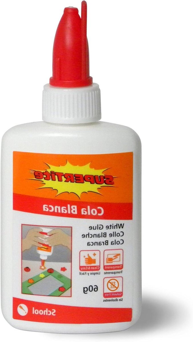 Lijmstift - Plakstift school - Hobby en knutselen - Streeploos aanbrengen - 60 ml - Geel