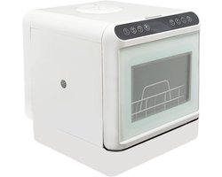 Tafelvaatwasser - Mini vaatwasser - Keuken Gemak - Compact Ontwerp - 6 Liter - Wit