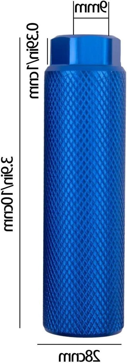 Fiets Pinnen - Fietspennen Voetsteunen - Veilig Fietsen - Antislip Textuur - 100x28 mm - Zwart