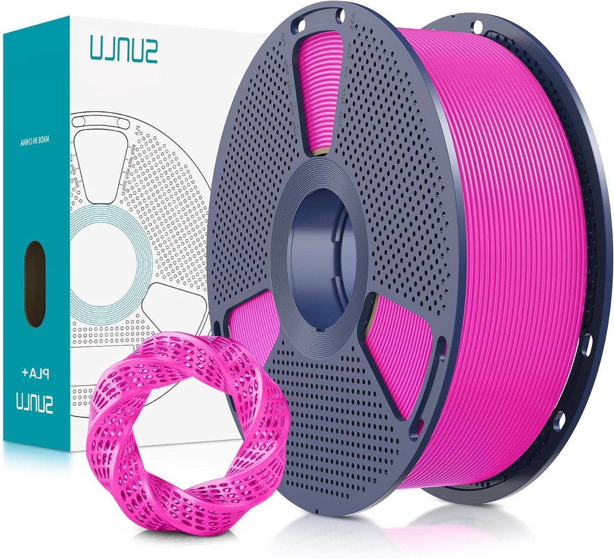 3D Print Materiaal - PLA Filament - Objecten Creëren - Verbeterde Sterkte - 1 kg - Magenta