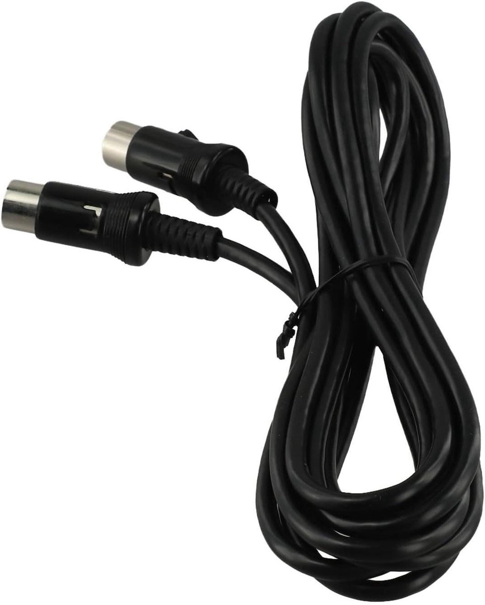 Verlengkabel - Aux Adapter - Muziek Afspelen - Directe Aansluiting - 3 Meter - Zwart