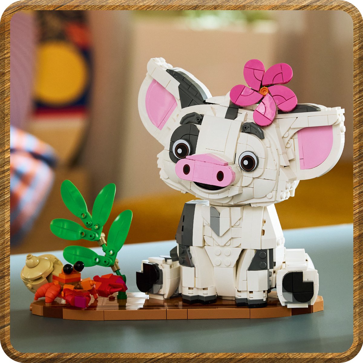 LEGO ǀ Disney Vaiana Pua Bouwbaar Dieren Speelgoed voor Kinderen en Decoratie 43292 – foto 6