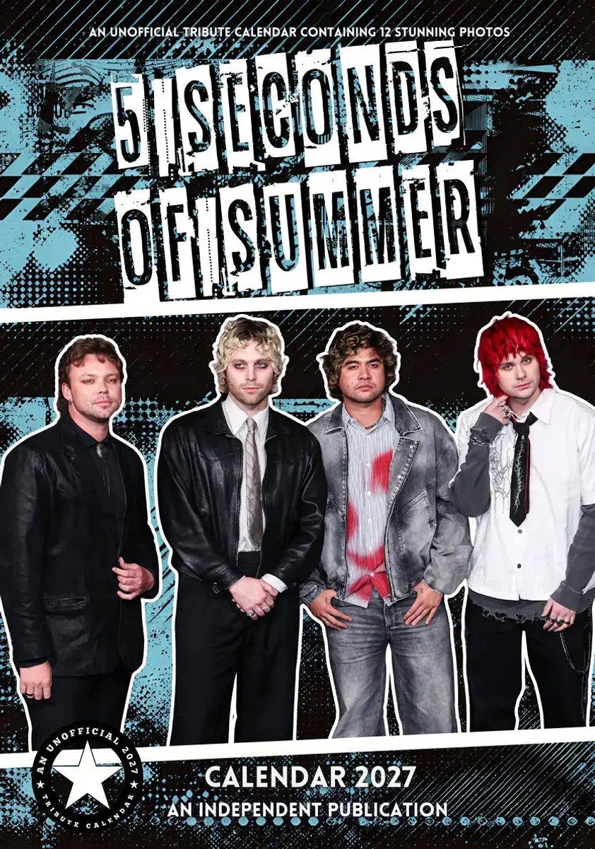 5 Seconds of Summer Kalender 2027 A3