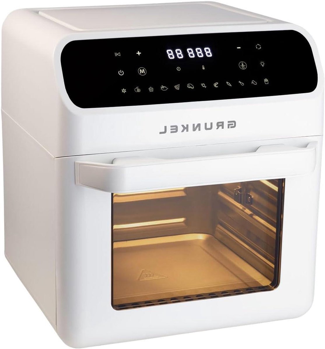 Luchtfriteuse Oven - Airfryer XXL - Gezond Koken - 12 Programma's Digitaal - 12 Liter - Wit