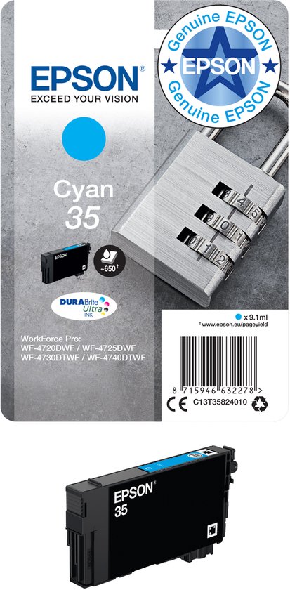 EPSON 35 CYAN
