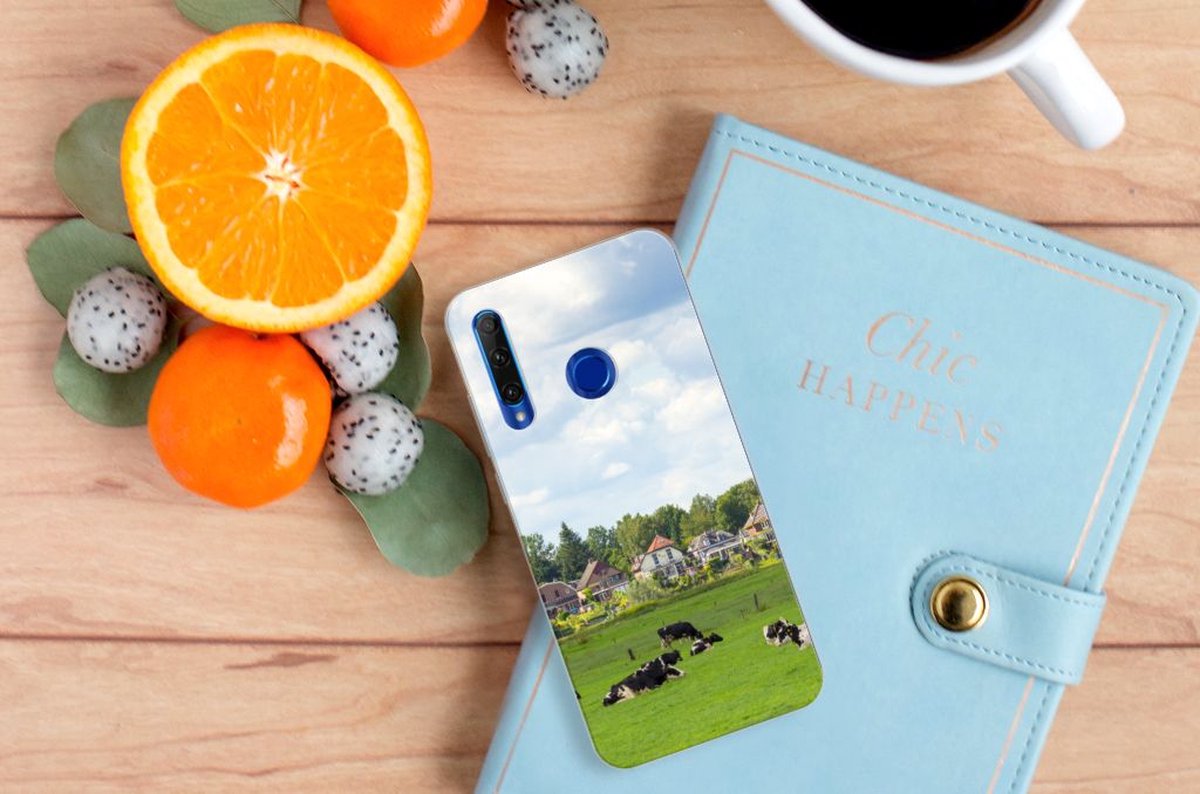 Honor 20 Lite TPU Hoesje Koeien op Prijzenvolger.com