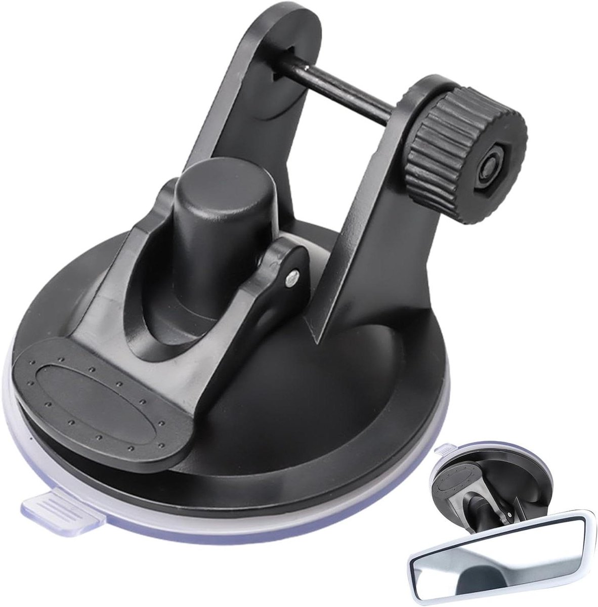 Camera Beugel - Auto Mount - Veilig Rijden - Stabiele Opname - 8.6 x 7.9 cm - Zwart