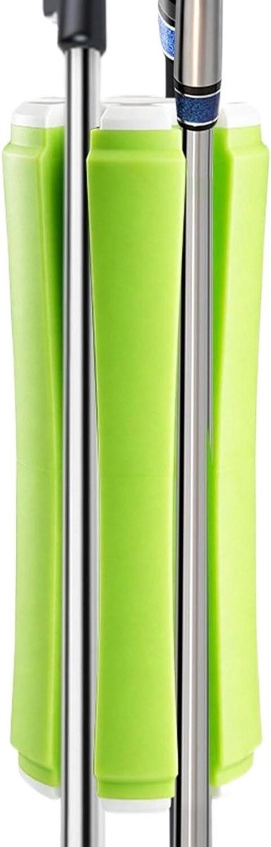 Golf Club Houder - Vaste Clip - Golfen Organiseren - Snelle Toegang - 6 Clubs - Zwart