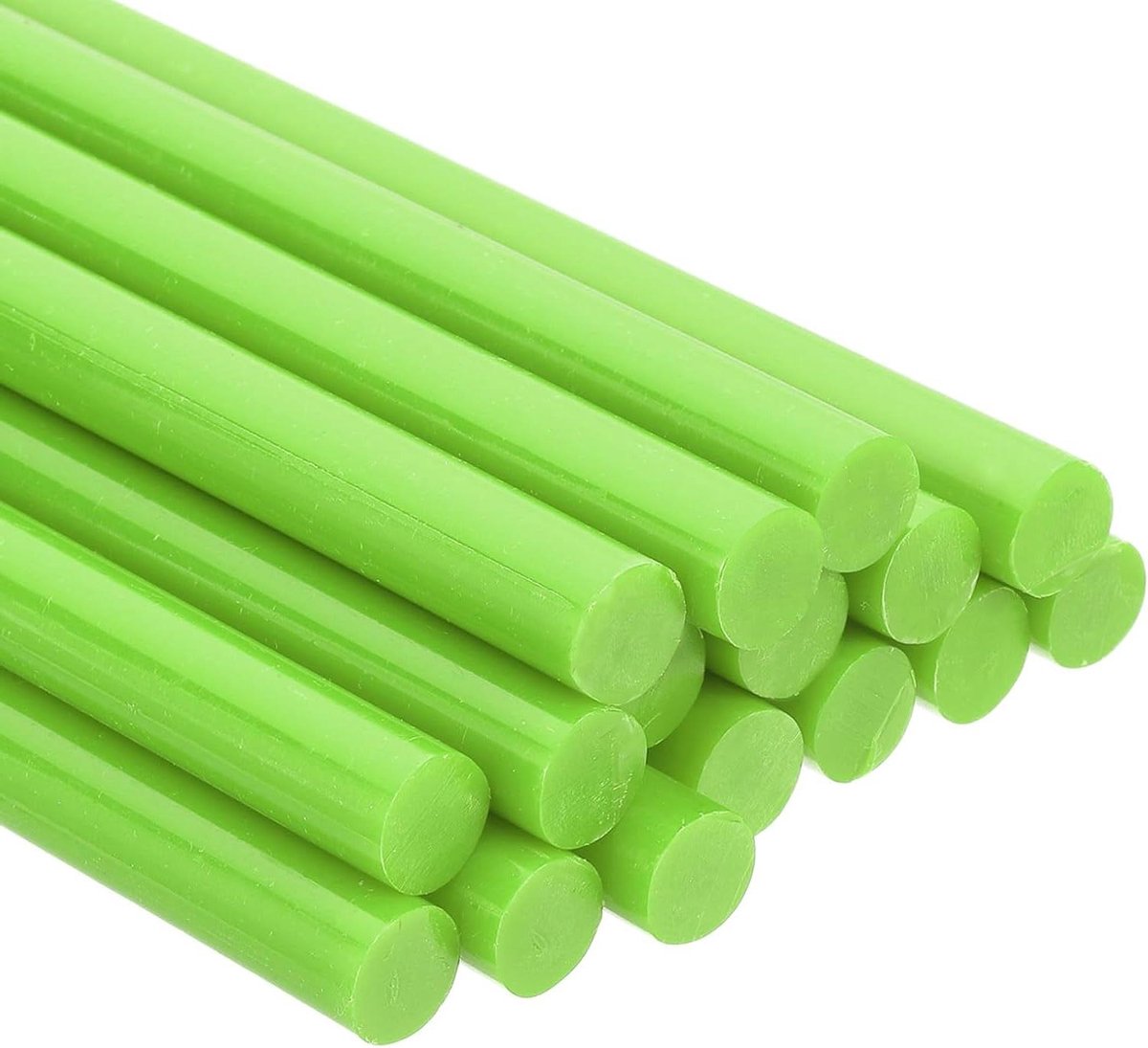 Mini Lijmpennen - EVA Lijmstiften - Knutselprojecten - Sterke Viscositeit - 16 Stuks - Lichtgroen