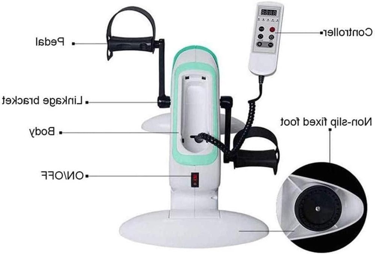 Onder Bureau Hometrainer - Pedaal Exerciser Revalidatie Fiets - Been Arm Training - Gemotoriseerde Pedaalactie