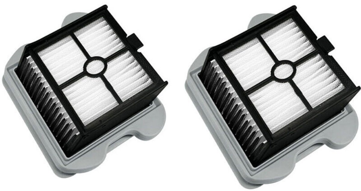 2 slimme reinigingsborstelfilters met dubbele borstel voor Roborock U10
