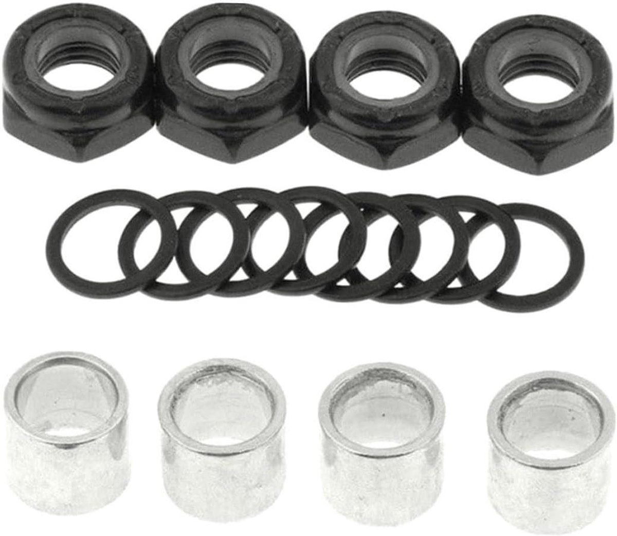 Skateboard Onderdelen Truck Kit Onderdelen Vervangen Verhoogt Snelheid 8 Delig