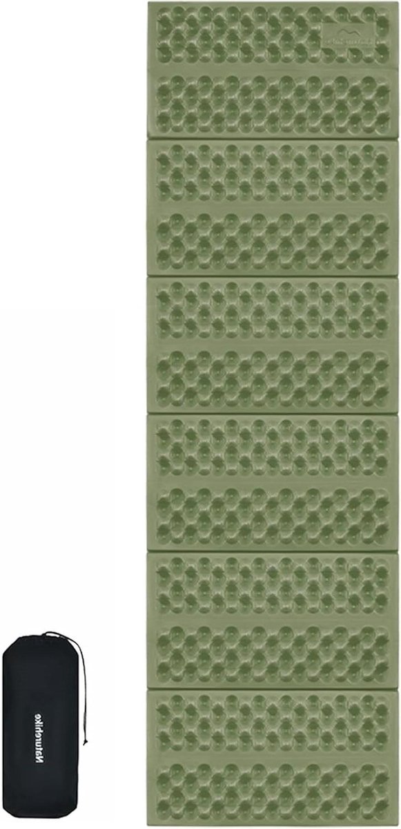 Camping Slaapmat - Opvouwbare Matras - Buiten Kamperen - Verbeterde Isolatie - 2.5 cm Dik - Groen