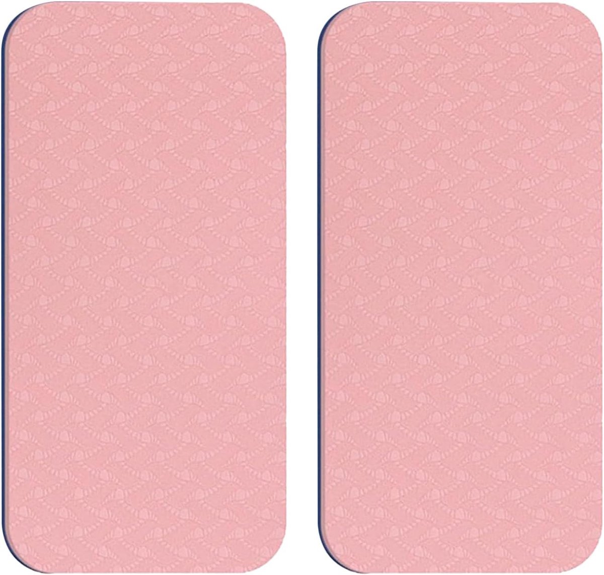 Yogakniekussen - Pilates elleboogsteun - Comfortabele training - Verbeterde demping - 34x17cm - Roze
