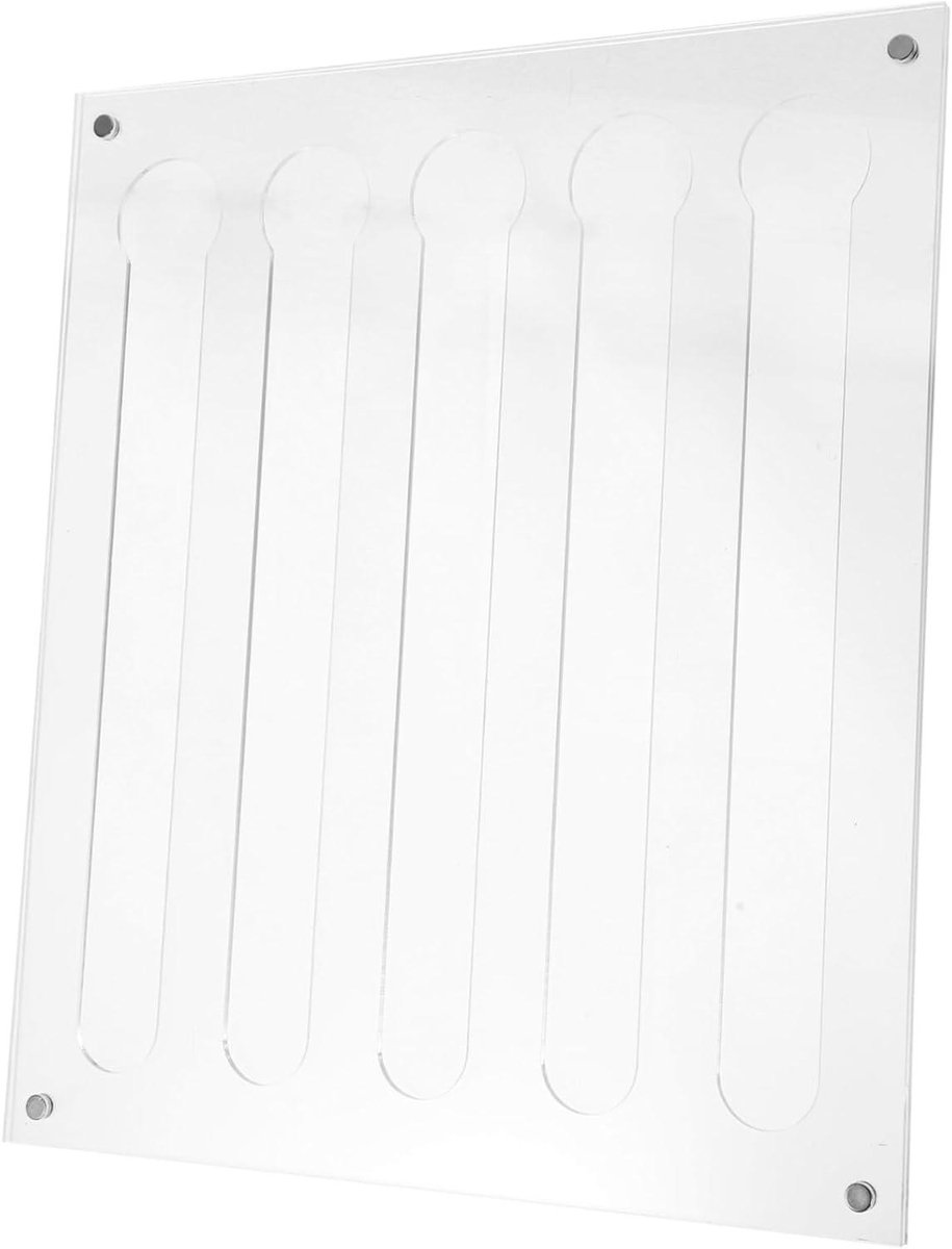 Koffie Capsules Houder - Pod Opslagrek - Koffie Bar - Magnetisch Deksel - 35 cm Breed - Transparant