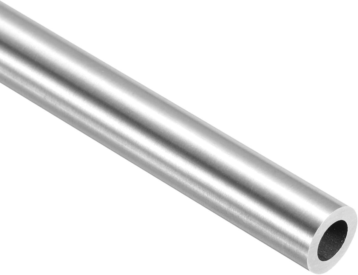 Roestvrijstalen Buis - Ronde Pijp - Metaalbouw Projecten - V2A Materiaal - 9x2mm 305mm - Zilver