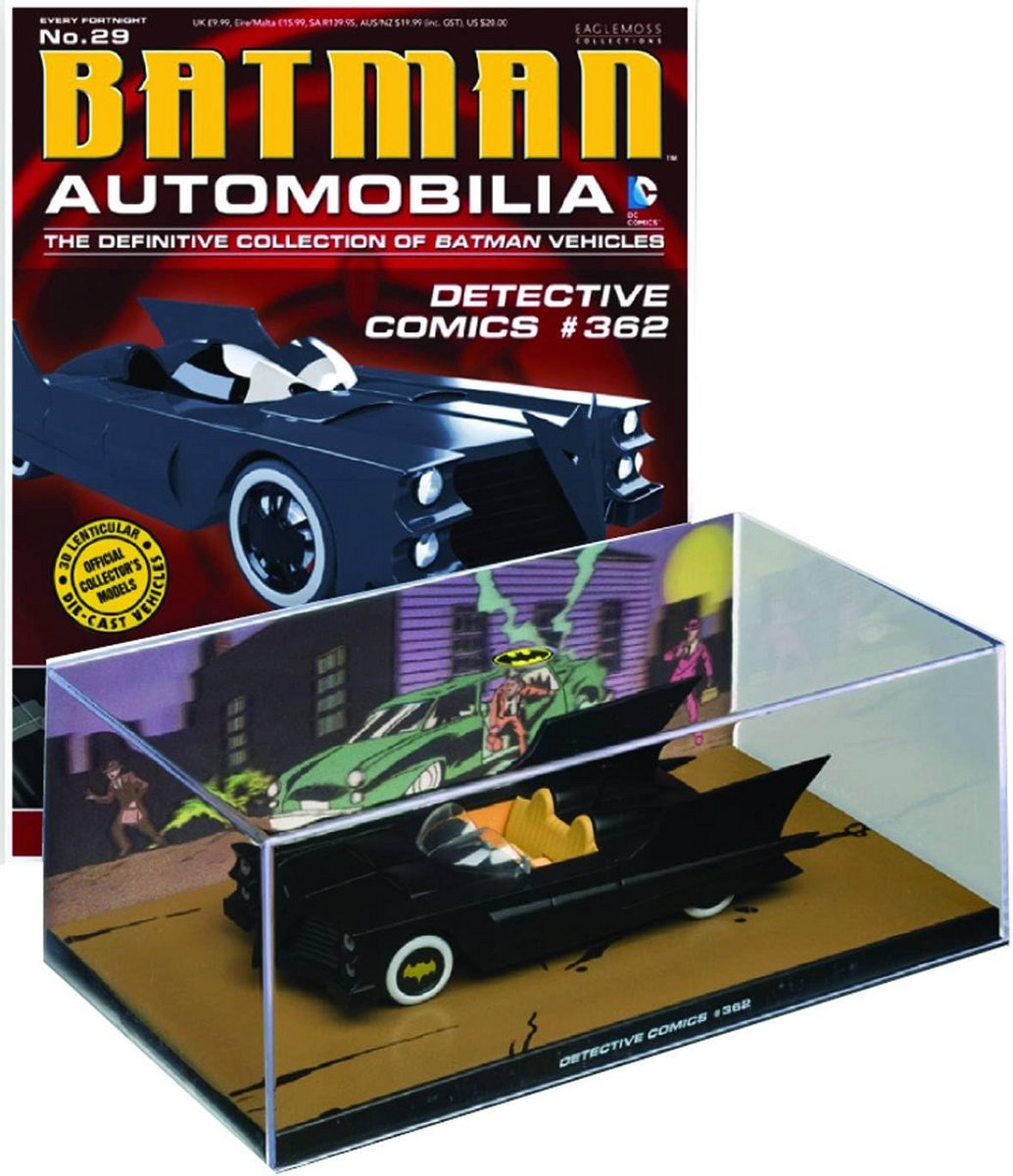 Diecast Modelauto met Tijdschrift - Superhelden Stripboek Editie