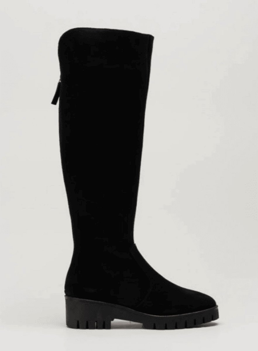 Jhay Dames Laars | Zwart | Maat: 38