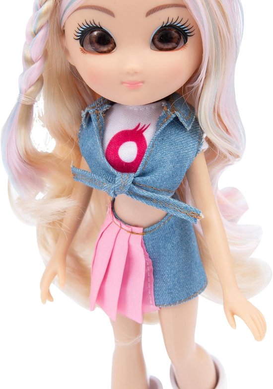Unieke Ogen Pop - Mode Pop - Spelen - Volgt je blik - 25 cm - Meerkleurig — afbeelding 5
