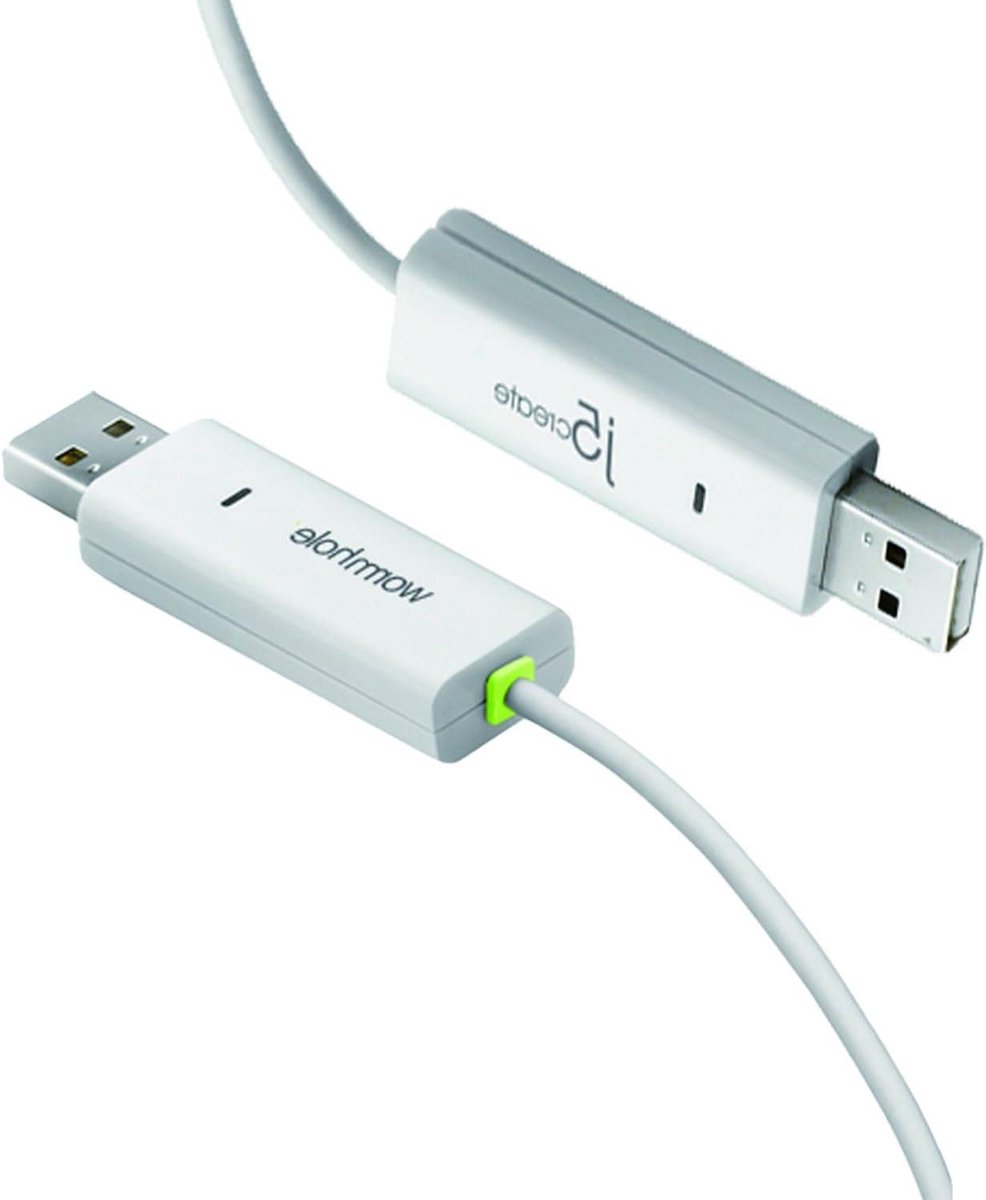 Wormhole Switch - Data Transfer Kabel - Bestanden Delen - Geen Software Nodig - 5.8 x 1.8 x 1 cm