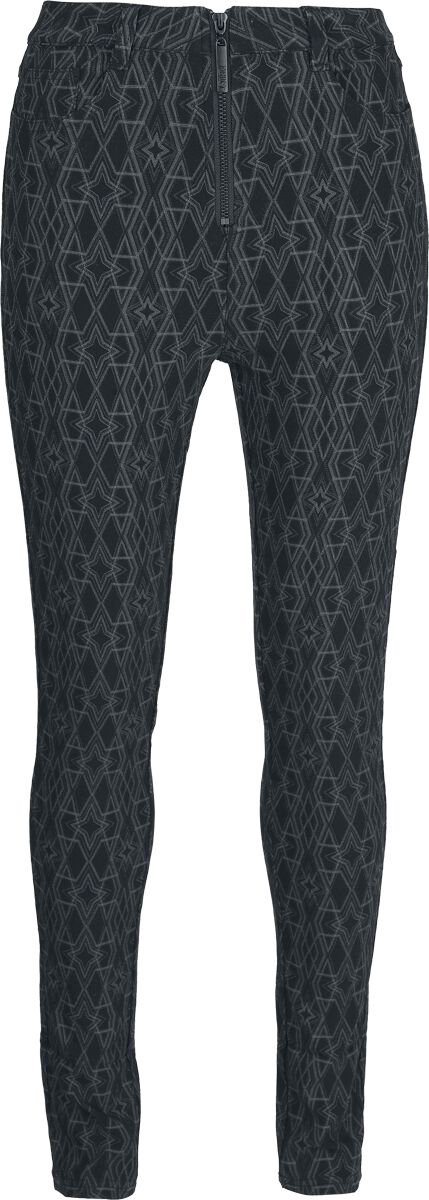 KILLSTAR Serathia Trousers Dames Stoffen broek - zwart - XL