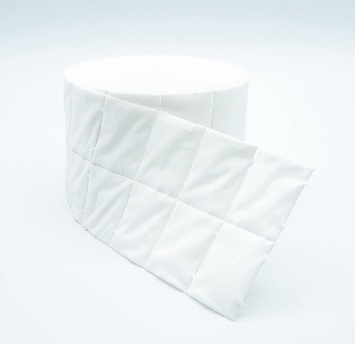 Cellulose vierkanten - Nagelpads - Nagelmodellering - Pluisvrij - 1000 stuks - Wit