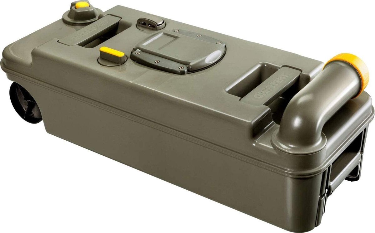 Sanitaire Verzorgingsset - Toilet Cassette Set - Camper Toilet Onderhoud - Linker Versie - 19 Liter Tank - Wit